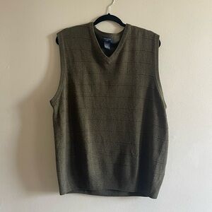 Vintage Green Sweater Vest
